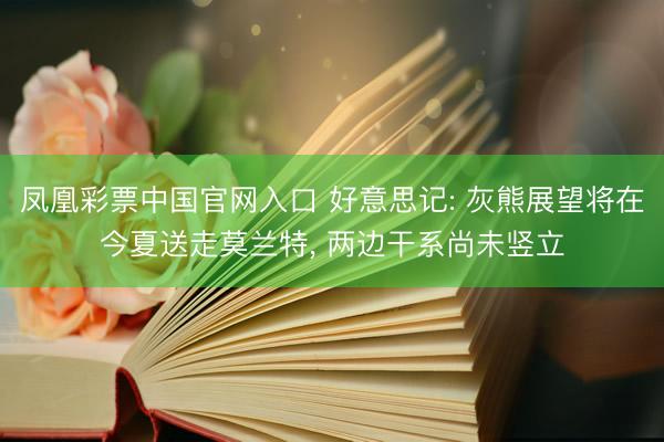 凤凰彩票中国官网入口 好意思记: 灰熊展望将在今夏送走莫兰特， 两边干系尚未竖立